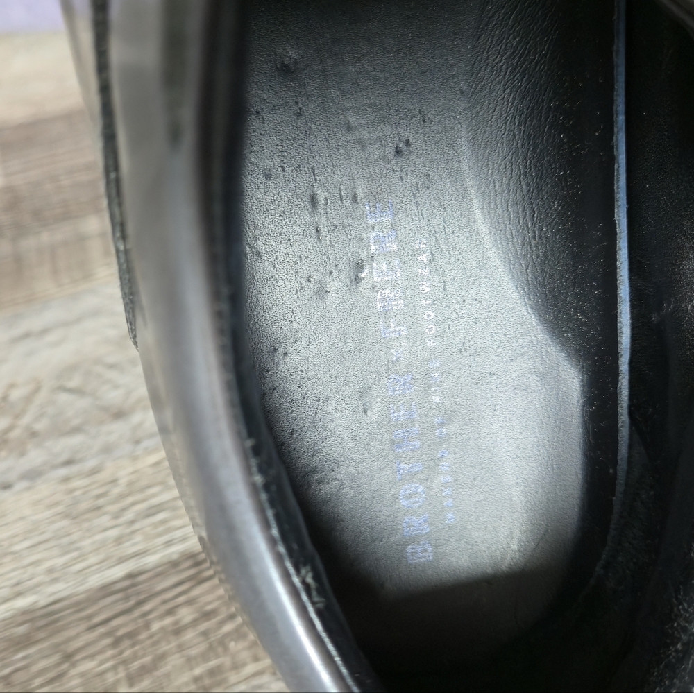 Brother Frère Grey Leather Low Top Sneaker 42 US 9 Made in Portugal Quiet Luxury - Picture 4 of 15